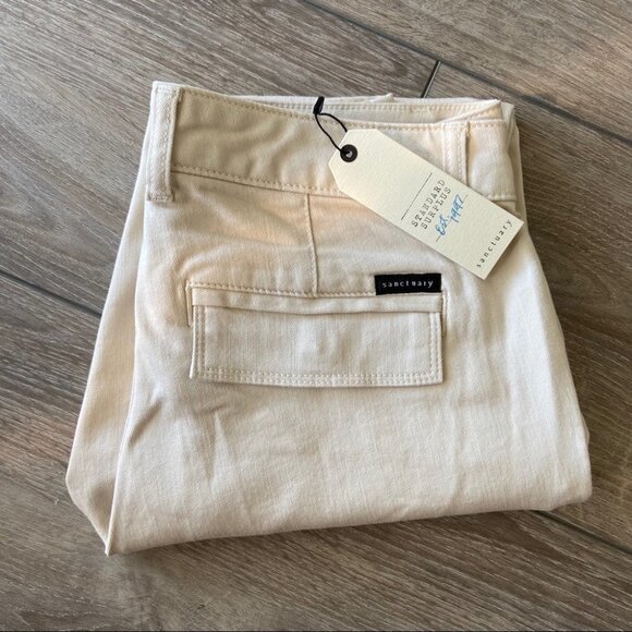 NWT Sanctuary Palmer Crop Skinny Chino Pants - Picture 13 of 13